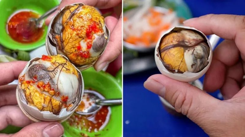 an trung vit lon co tot khong